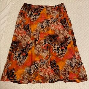 Silk women’s skirt